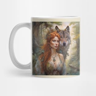 Lady & Wolf Mug